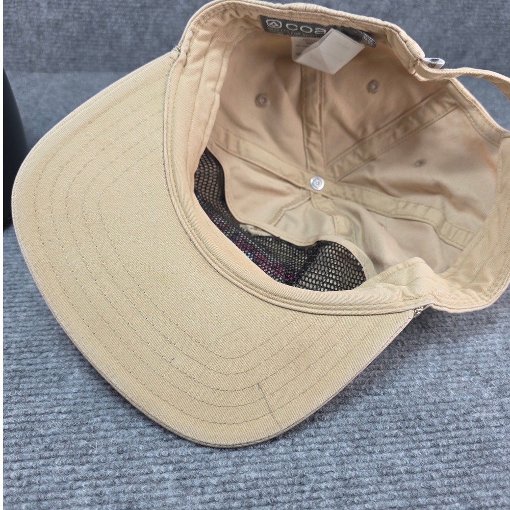 Coal Yard Sale Hat Cap Mens Strapback Tan Ski Snowboard Winter Sports Unisex New - Picture 5 of 8